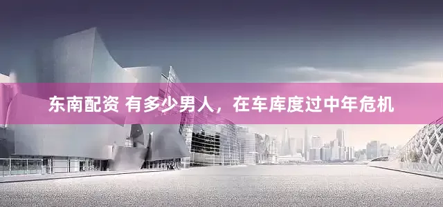 东南配资 有多少男人，在车库度过中年危机