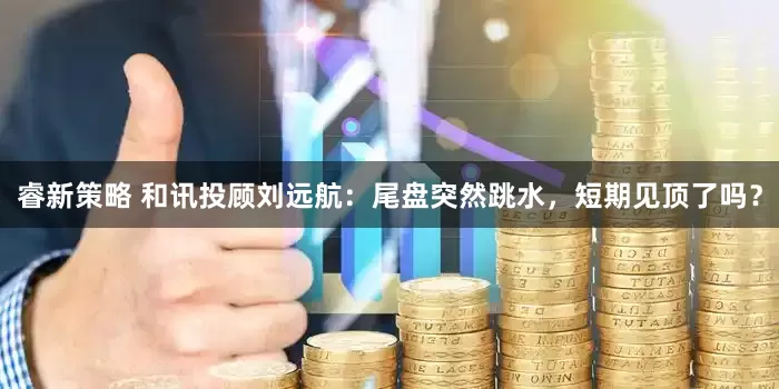 睿新策略 和讯投顾刘远航：尾盘突然跳水，短期见顶了吗？