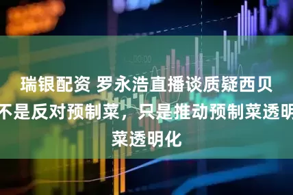 瑞银配资 罗永浩直播谈质疑西贝：不是反对预制菜，只是推动预制菜透明化