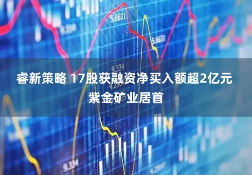 睿新策略 17股获融资净买入额超2亿元 紫金矿业居首